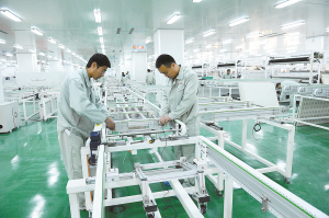 全市新特产业、服务业和沿海发展重点项目推进会现场观摩活动剪影